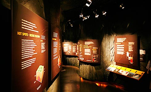 Geysir Erlebniszentrum Ausstellung