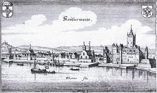 historische Ansicht von Kaiserswerth